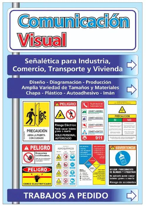 Carteles se&ntilde;alizaci&oacute;n
