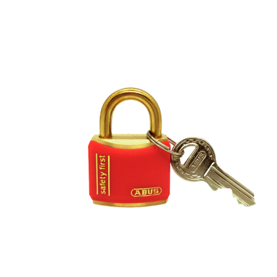 Abus Candado Loto Bronce Antiexplosivo T84Mb/20 Rojo