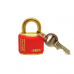 Abus Candado Loto Bronce Antiexplosivo T84Mb/30 Rojo