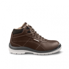 Funcional Zapatilla De Seguridad Con Puntera De Aluminio Street Brown