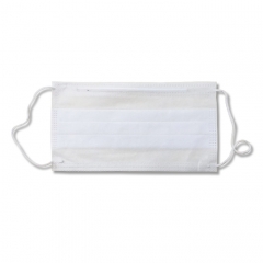 Spunbonding Barbijo Rectangular 2 Capas C/ Elast