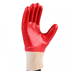Guante Tejido Con Baño De Pvc Completo