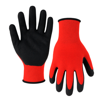 Sg Guante Poliester C/ Baño De Latex Gl01 T10
