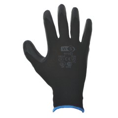 Ws Guantes N1501 Poliamida Nitrilo Negro