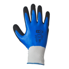 Ws Guantes Poliester Doble Baño Nitrilo