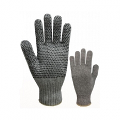 Guantes G7 Algodon Doble Moteado Gris 2100 Forte
