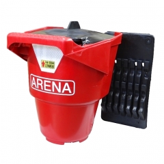 Bm Balde Rojo Plastico Para Incendio 