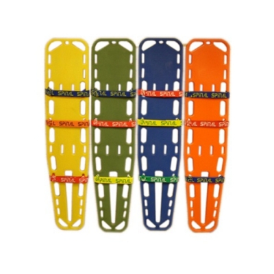 Tabla Raquis Plastica Amarilla C/3 Cinturones Imp
