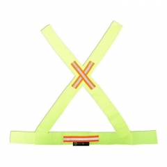 Bandolera C/Reflectivo Partido - Amarillo