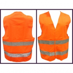 Chaleco Vial C/Reflectivo Naranja Importado 60753