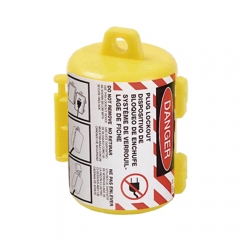 Blook Bloqueador De Enchufe Amarillo Redondo 83X55X56 Mm