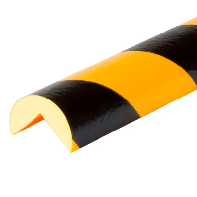 Protector Pu Anti Golpes P/ Esquina Tipo L De Ø40 Mm X 1 Mt Largo
