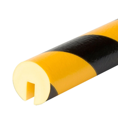 Protector Pu Anti Golpes P/ Borde Tipo U De Ø40 Mm X 1 Mt Largo