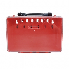 Blook Caja Plastica Abs Para 12 Candados