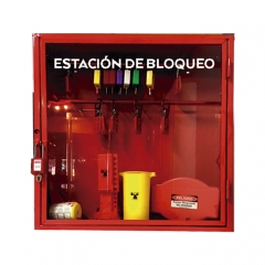 Blook Lockout Estacion De Bloqueo Grande En Chapa 58 Cm X 58 Cm