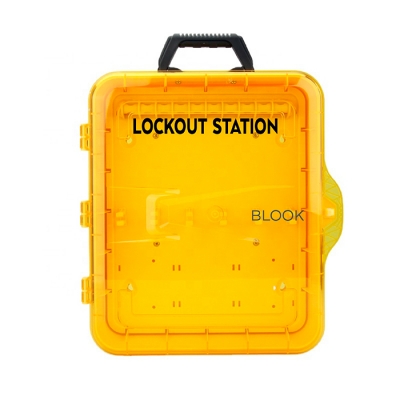 Blook Lockout Estacion Portatil Con Manija Y Tapa