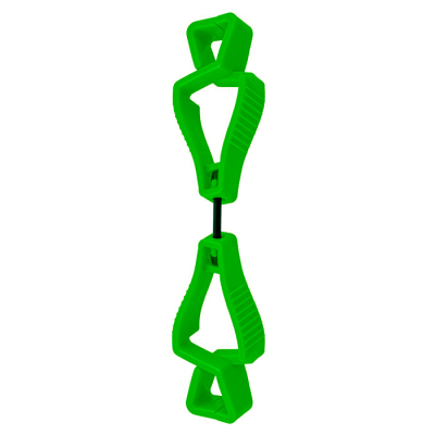 Pinza Porta Guantes Glove Clip Verde