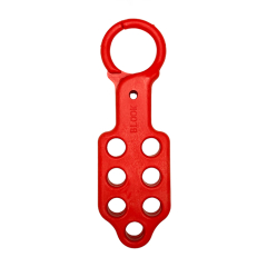 Multiplicador De Candados Plastico Con Fibra De Vidrio P/ 7 Candados Rojo 1”