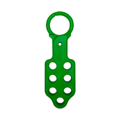 Multiplicador De Candados Plastico Con Fibra De Vidrio P/ 7 Candados Verde 1”