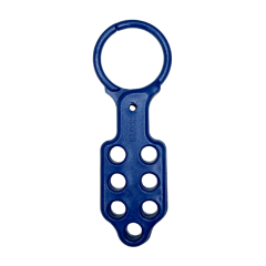 Multiplicador De Candados Plastico Con Fibra De Vidrio P/ 7 Candados Azul 1 - 1/2”