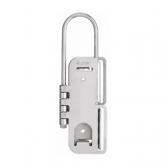 Blook Multiplicador De Candados Acero Inoxidable 8 Candados 130,4 Mm X 48 Mm