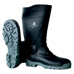 Dtp Terra Bota Negra Con Puntera De Seguridad