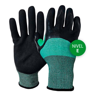 Guante Anticorte Doble Baño Nitrilo Sg Gn16 T9
