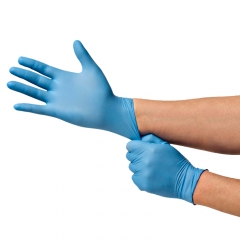 Tps Nitrilo Guantes Descartables X 100 Unid 