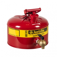 Justrite Bidon De Seguridad 3 Galones Con Grifo 7225140 (Ex 10707)