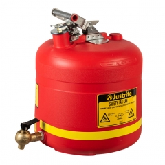 Justrite Bidon De Seguridad 5 Galones Plastico 14545  Con Grifo 14590