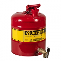 Justrite Bidon Metalico Con Grifo 18.9 Lts 