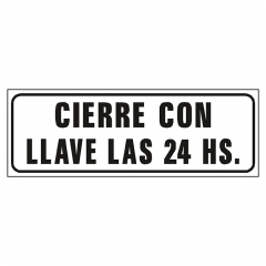 Cartel Roa 15X5 Cm 216