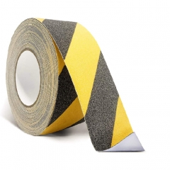 Cinta Antideslizante De 2.5 Cm X 18 Mts Amarilla Y Negra  