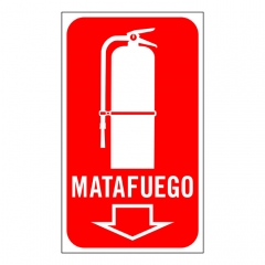 Cartel Roa 24X34 Cm 4401 Para Matafuego
