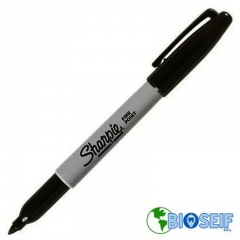 Marcador Negro Punta Fina Sharpie