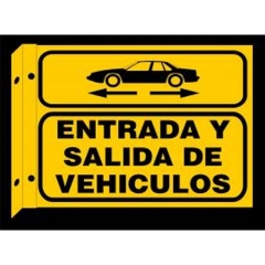 Cartel Roa 40X30 Cm 4101 En Chapa